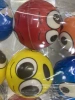 Factory direct sales of 5 cm colorful expression funny girl and boy toys, sponge balls, foam balls, children's toys. 12/opp Application Scenario